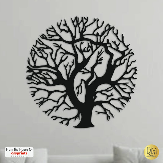 Tree of Life — Laser-Cut Metal Wall Art · Draft